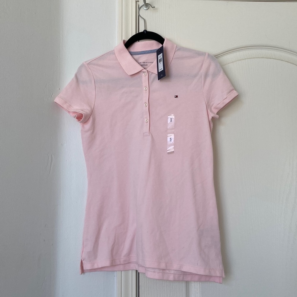 Tommy Hilfiger Classic Fit Button Up Polo Shirt NWT
